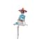 9" Day of the Dead Sitting Skeleton with Sombrero Tabletop Décor by Ashland®